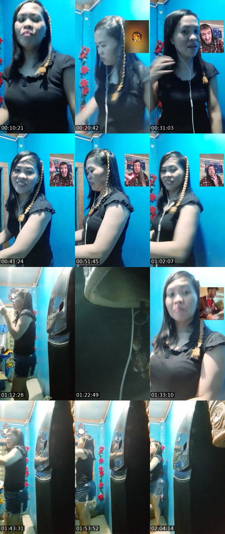 Contact-sheet preview of 🟪🦅LEANNE🟪's Liveme recording