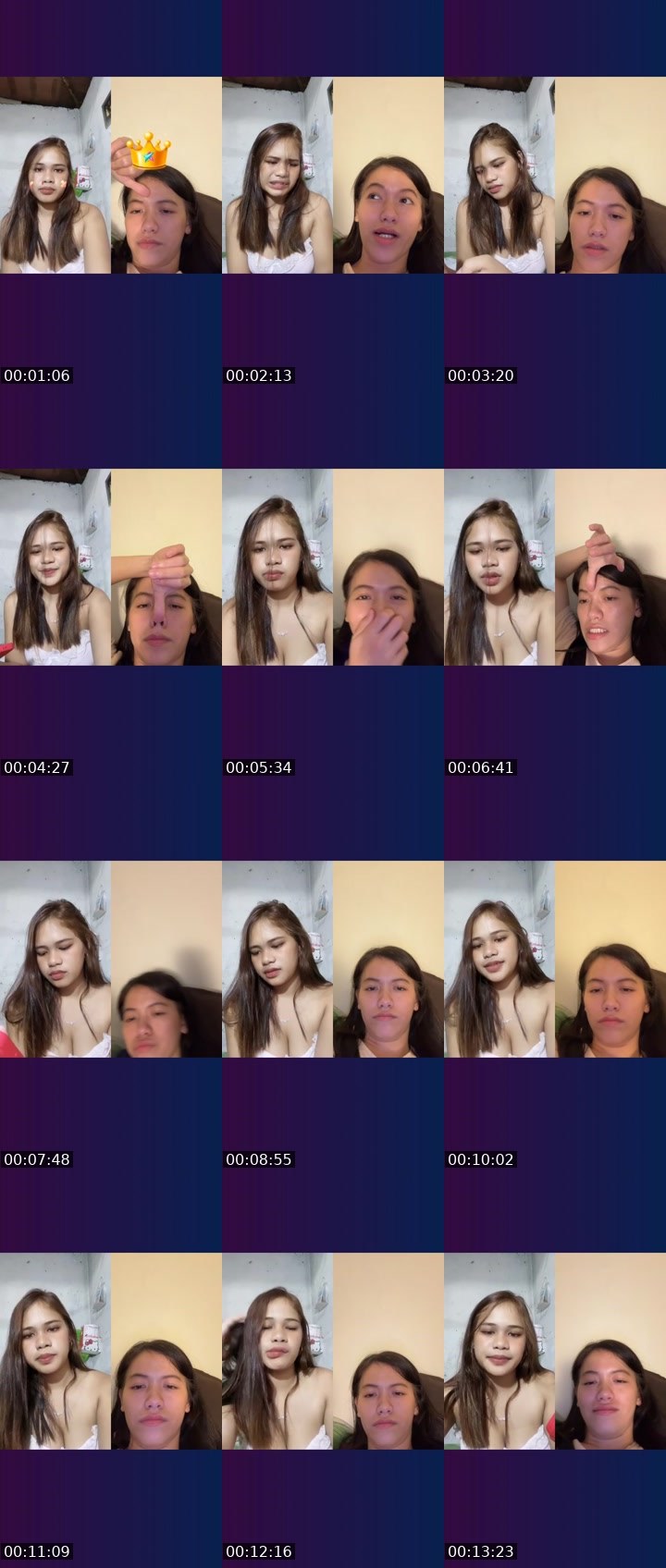 Contact-sheet preview of 👸🏻Jazyra🦸's Liveme recording