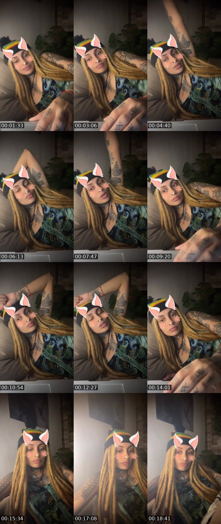 Contact-sheet preview of 🔥⃤Jhey's Liveme recording