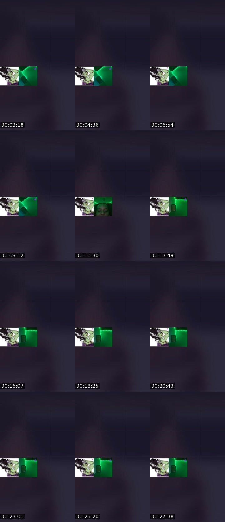 Contact-sheet preview of 🍄Vuduchiild17🍄's Liveme recording