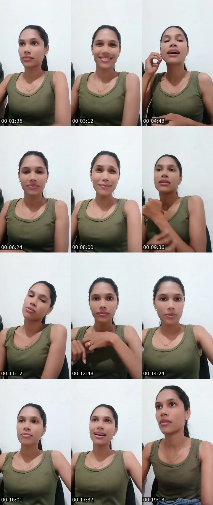 Contact-sheet preview of Star light 🚨's Liveme recording