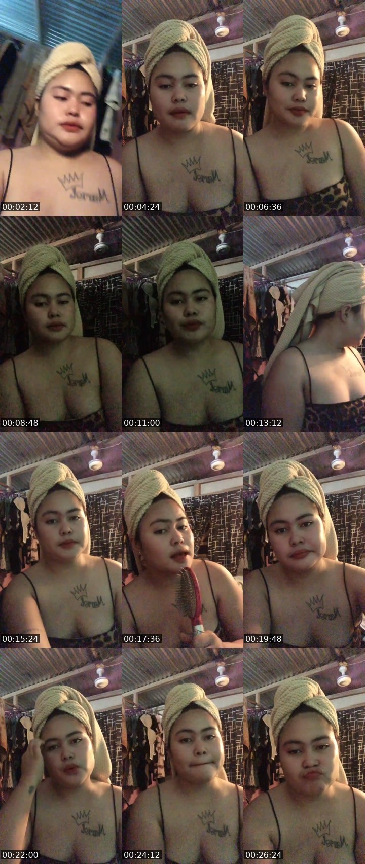 Contact-sheet preview of ᵀᴿˢ&P⭕️𝓜𝓪𝓻𝓲𝓮𝓵♡'s Liveme recording