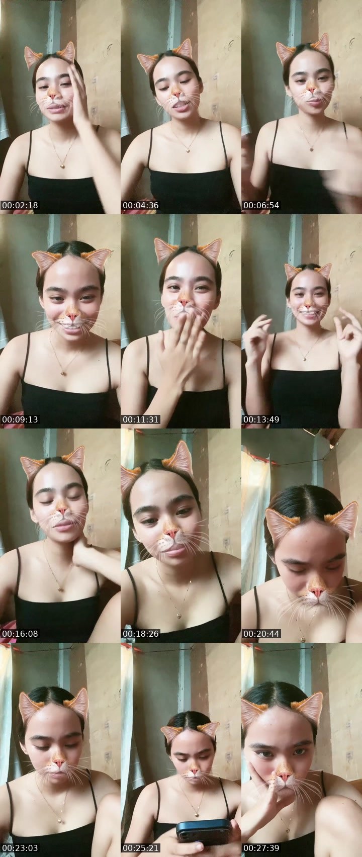 Contact-sheet preview of 👸Zeia🧚📚's Liveme recording