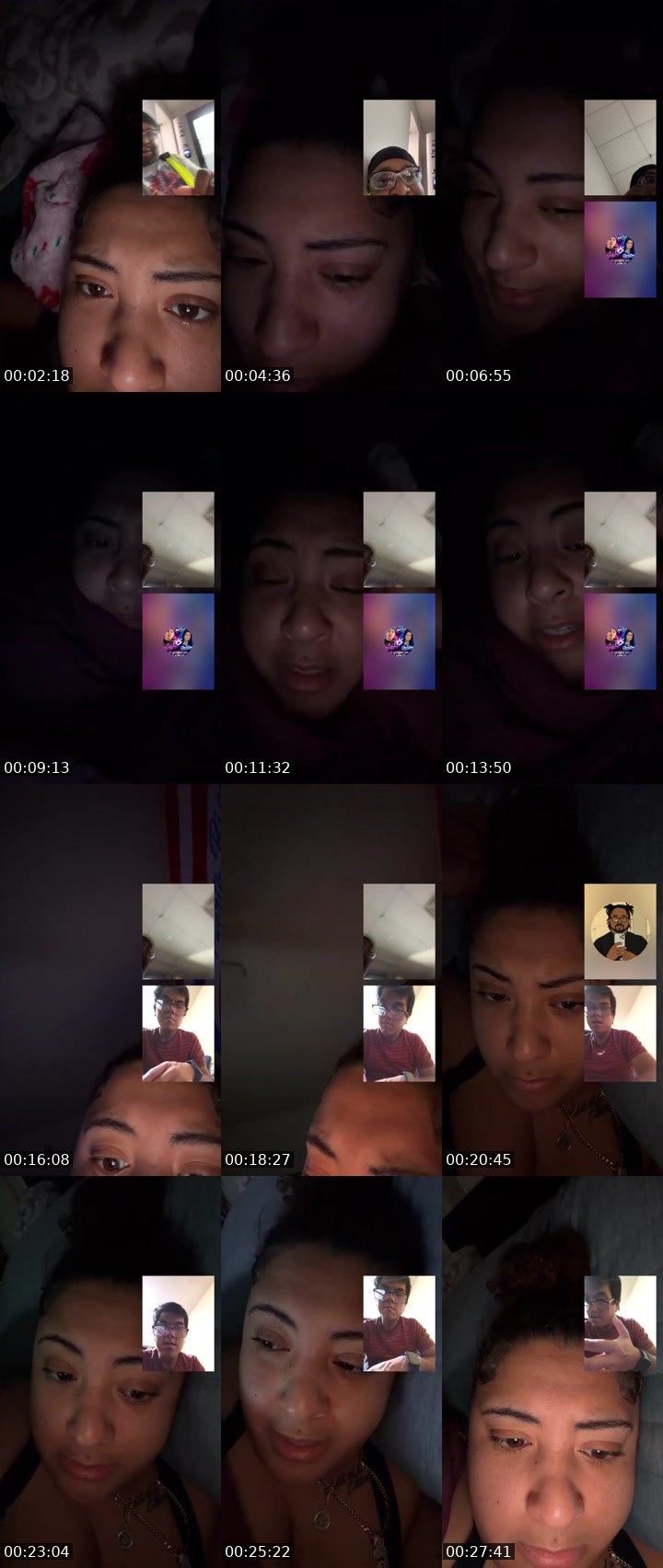 Contact-sheet preview of ᒪOᗯKEYᒪᗩᗪIEE🙉🙈🙊🩸's Liveme recording