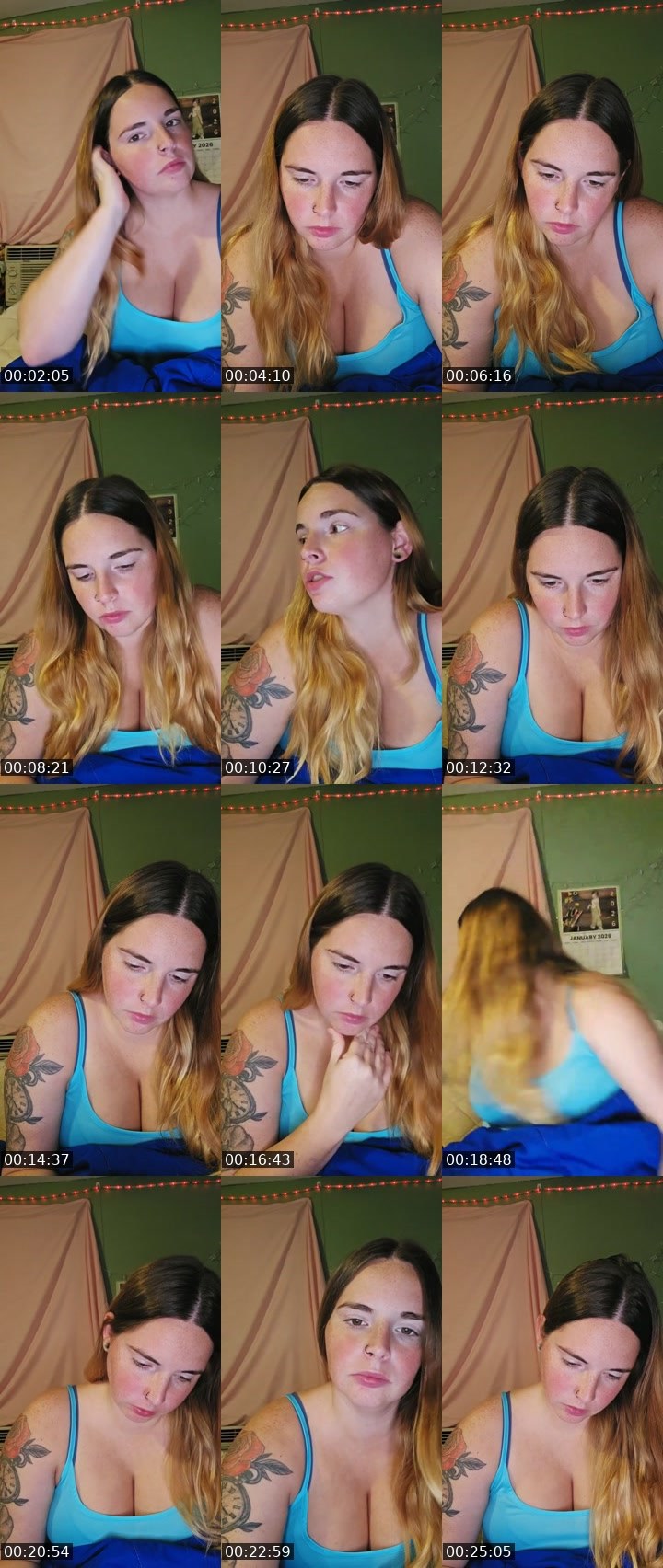 Contact-sheet preview of alissa🥰🩵's Liveme recording