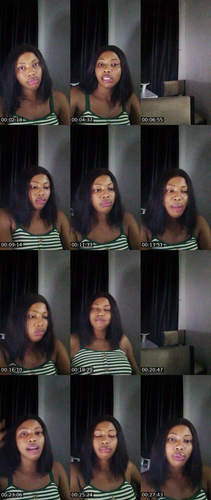 Contact-sheet preview of Becca💕's Liveme recording