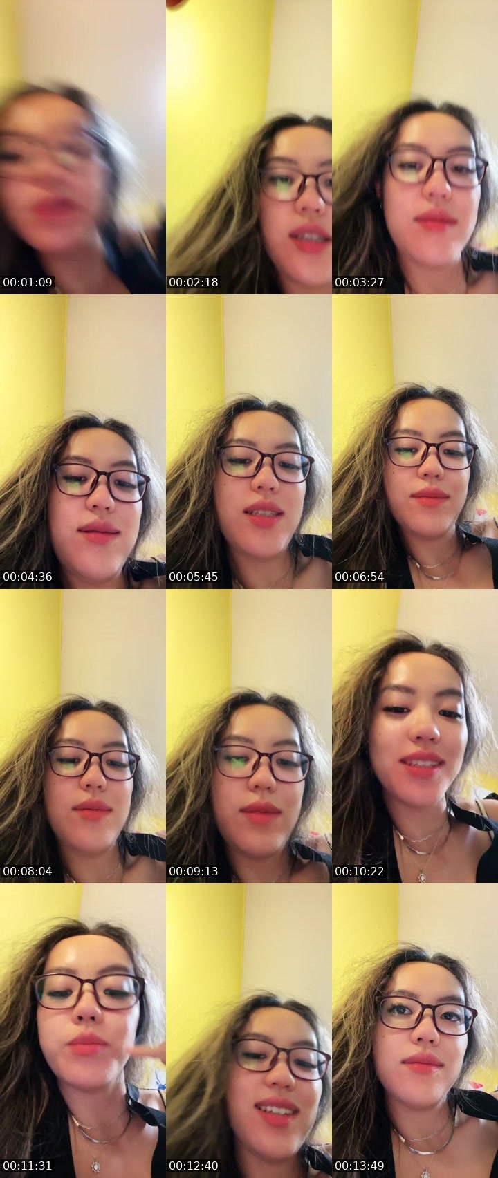 Contact-sheet preview of Chi-Chi💫❄️+LMJ's Liveme recording