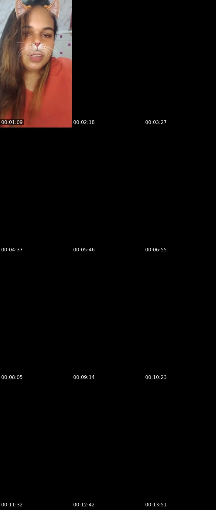 Contact-sheet preview of 13k🆘️Gabƴ💜's Liveme recording