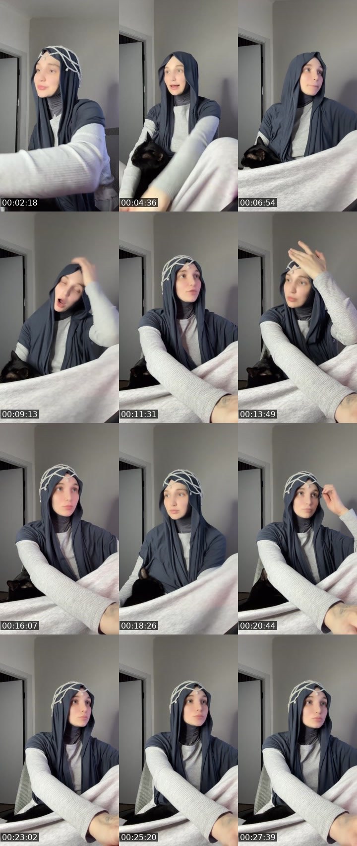 Contact-sheet preview of Asuna🗡️🥀's Liveme recording