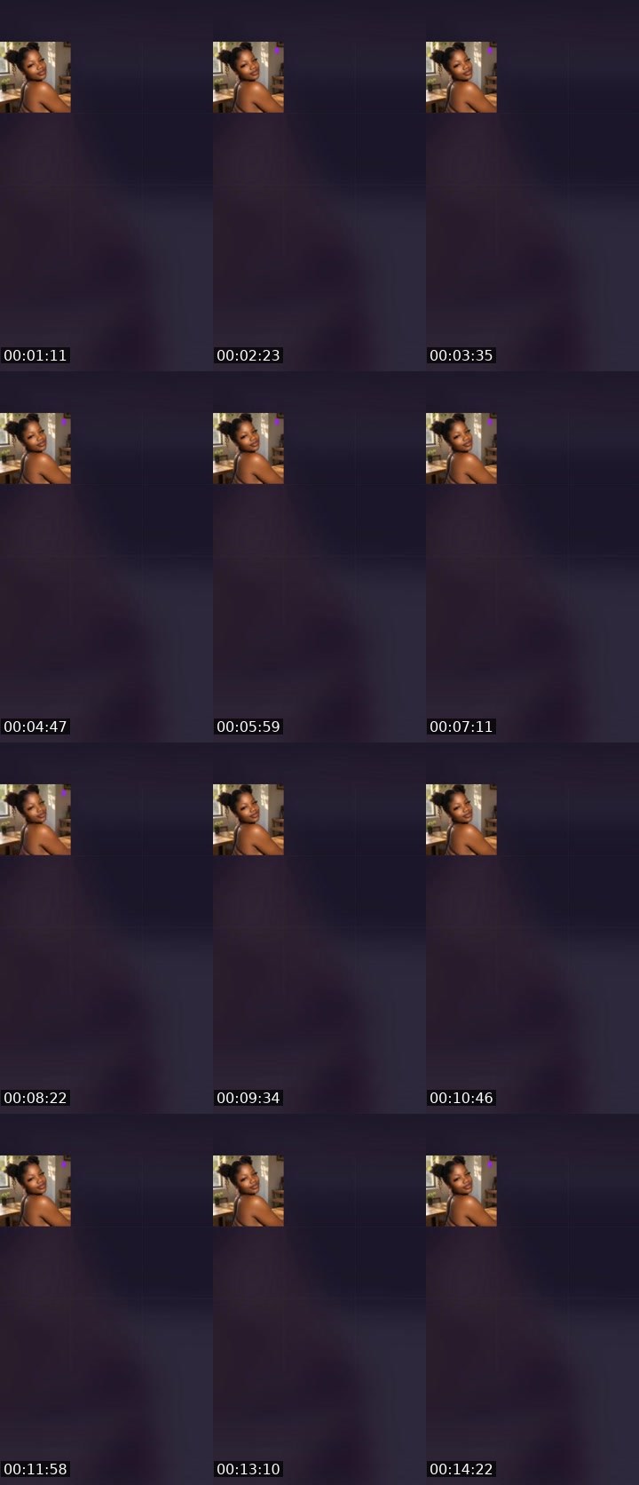 Contact-sheet preview of Badieee's Liveme recording