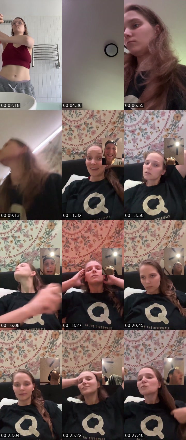 Contact-sheet preview of 🐈‍⬛Kristina🐈‍⬛'s Liveme recording