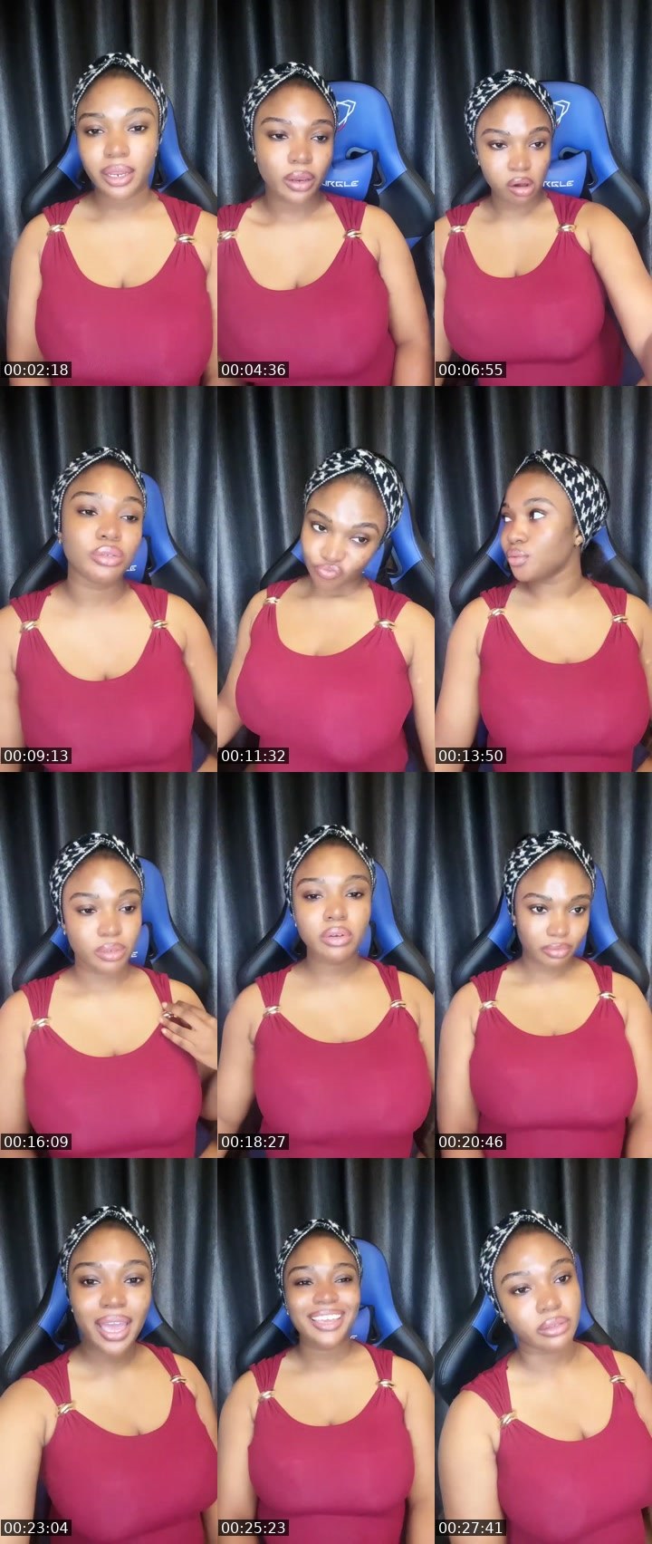 Contact-sheet preview of Wine NOT 🛸's Liveme recording
