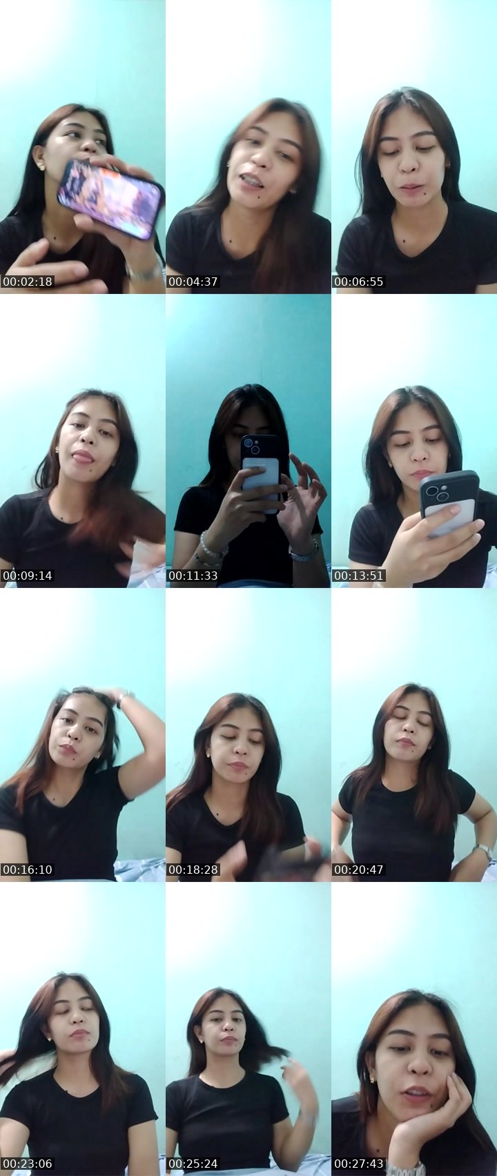 Contact-sheet preview of Darla Anisha's Liveme recording