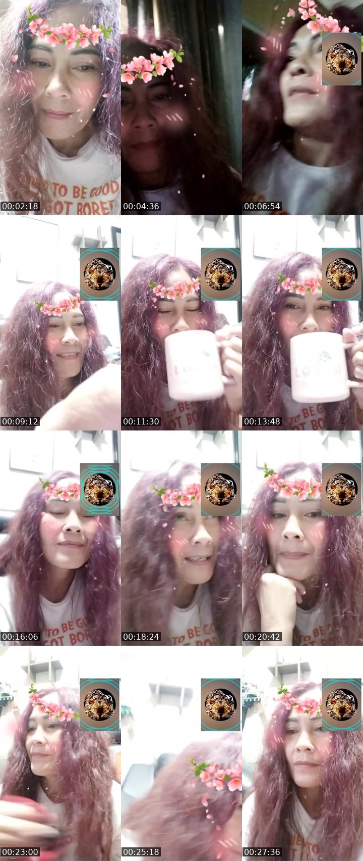 Contact-sheet preview of 13KLabz🏄‍♂️ELT's Liveme recording