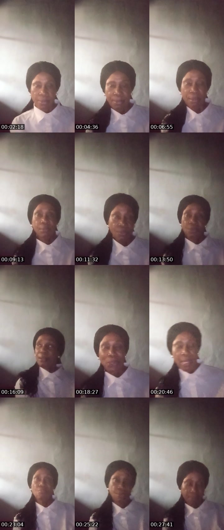 Contact-sheet preview of Gracylee's Liveme recording