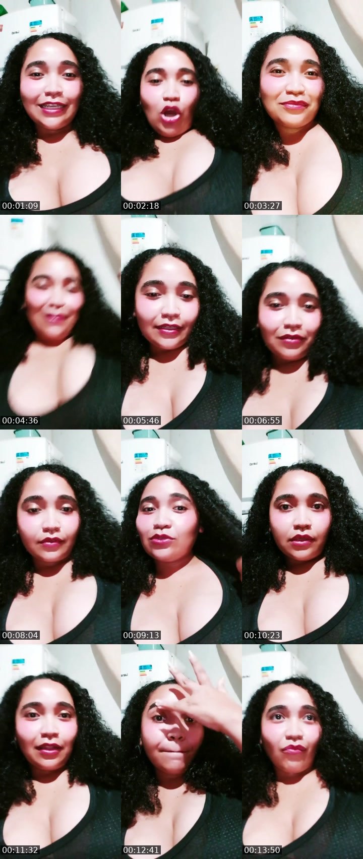 Contact-sheet preview of DarkQueen👑's Liveme recording