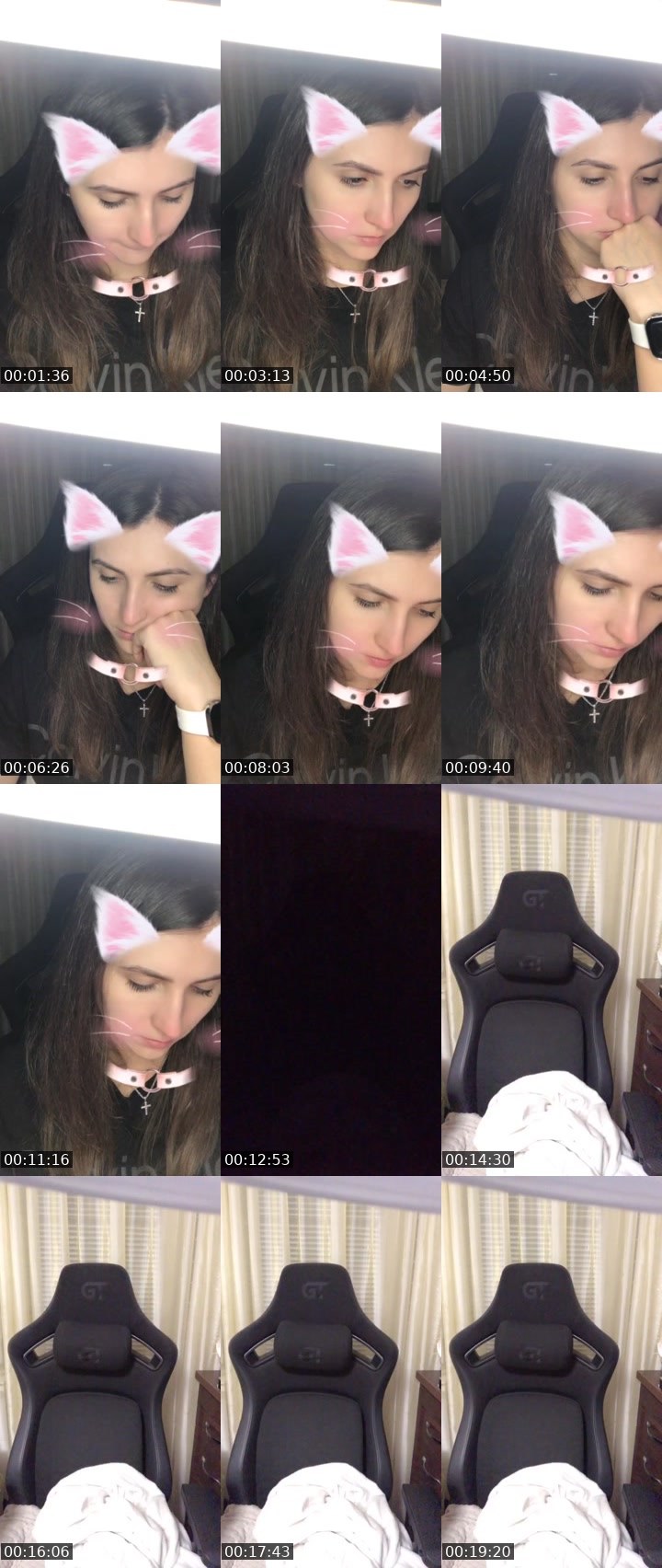 Contact-sheet preview of ✨ 𝑻𝜪𝑹𝑰 💙💛's Liveme recording