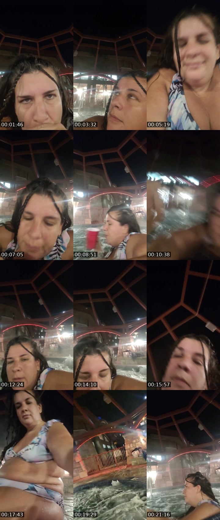 Contact-sheet preview of Candycherry's Liveme recording