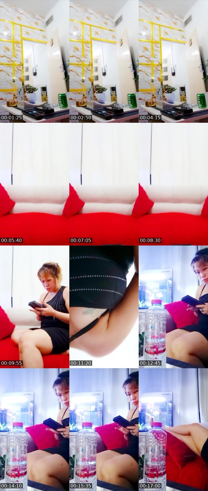 Contact-sheet preview of ᵀᴿˢ&P⭕️𝕼𝖚𝖊𝖊𝖓€ꪜA's Liveme recording