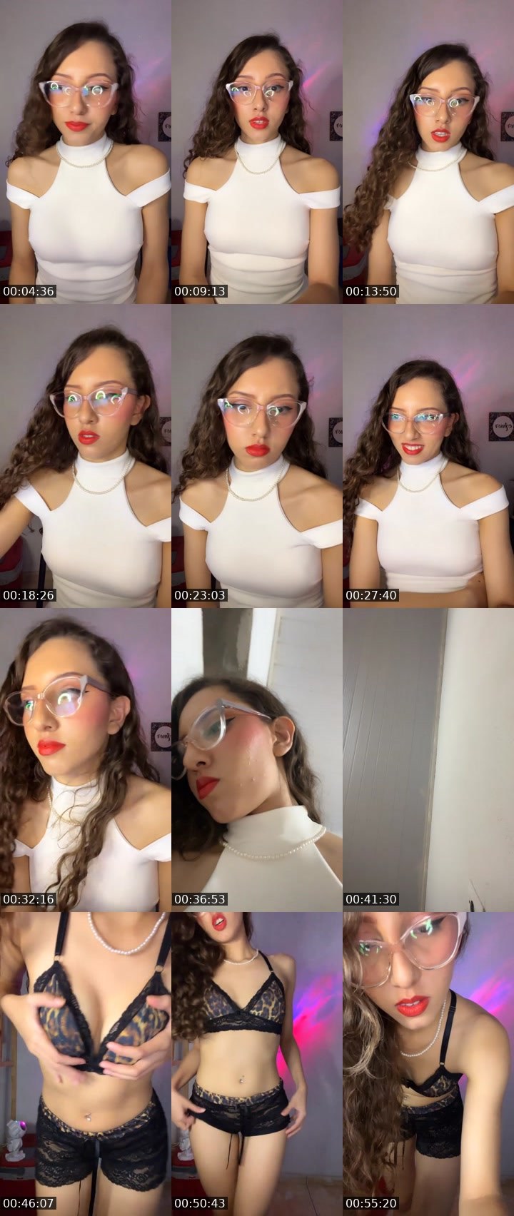 Contact-sheet preview of Baby Light💖💸's Liveme recording
