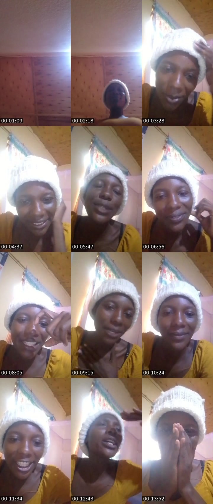 Contact-sheet preview of ramla sifa's Liveme recording