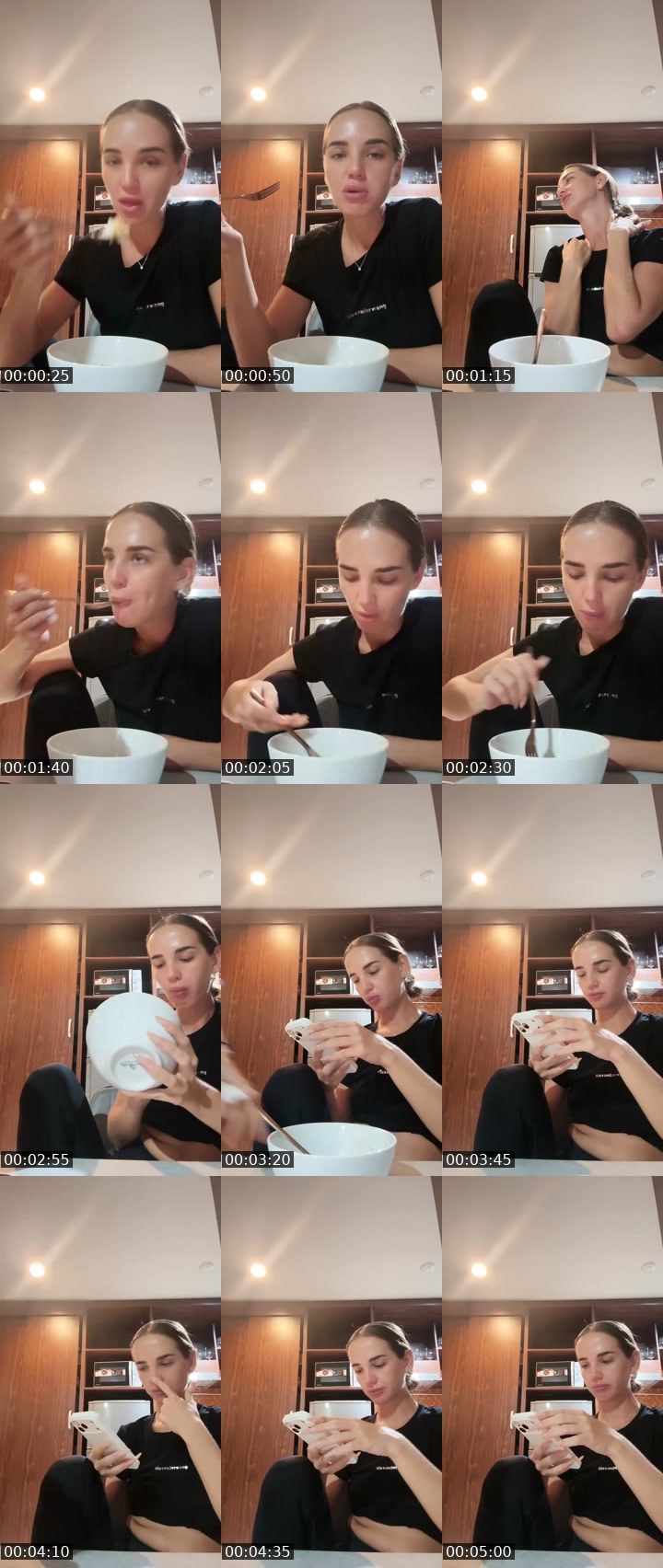 Contact-sheet preview of 13Luna13's Liveme recording