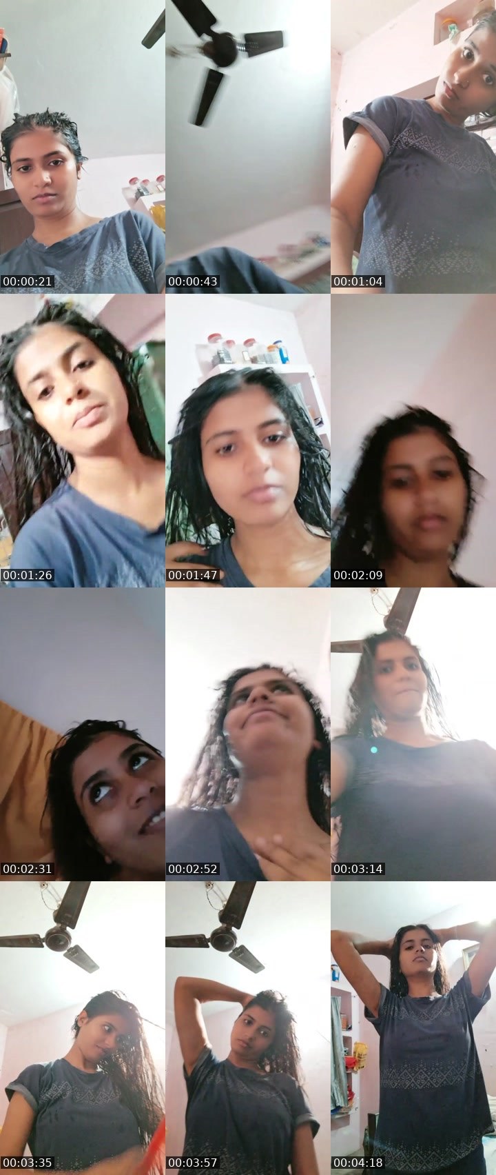 Contact-sheet preview of dipti09877's Liveme recording