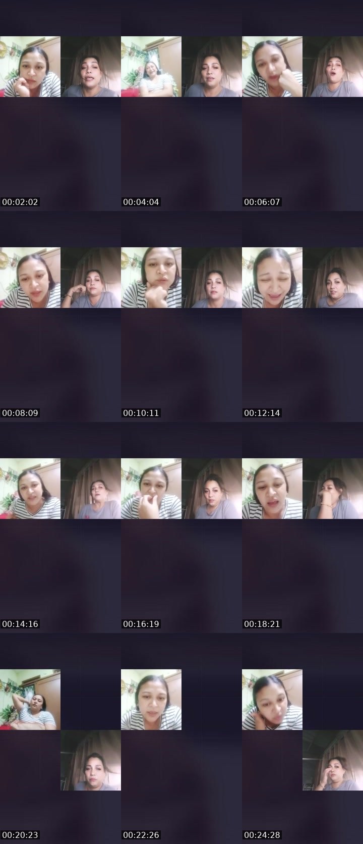 Contact-sheet preview of 👑Jherelyn🦢(NP)'s Liveme recording