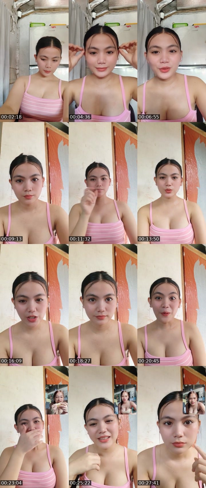 Contact-sheet preview of 👸🏻jeaz🦄's Liveme recording