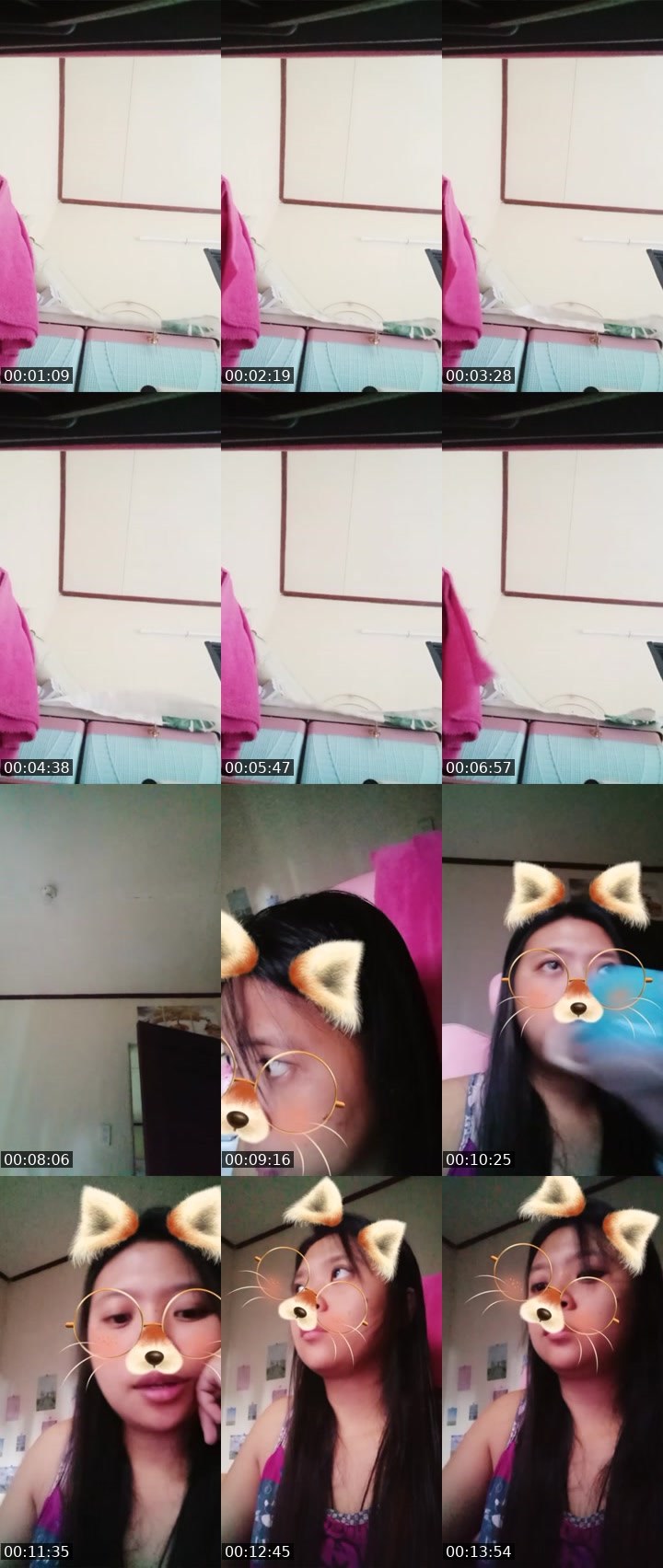Contact-sheet preview of suzy...angel's Liveme recording