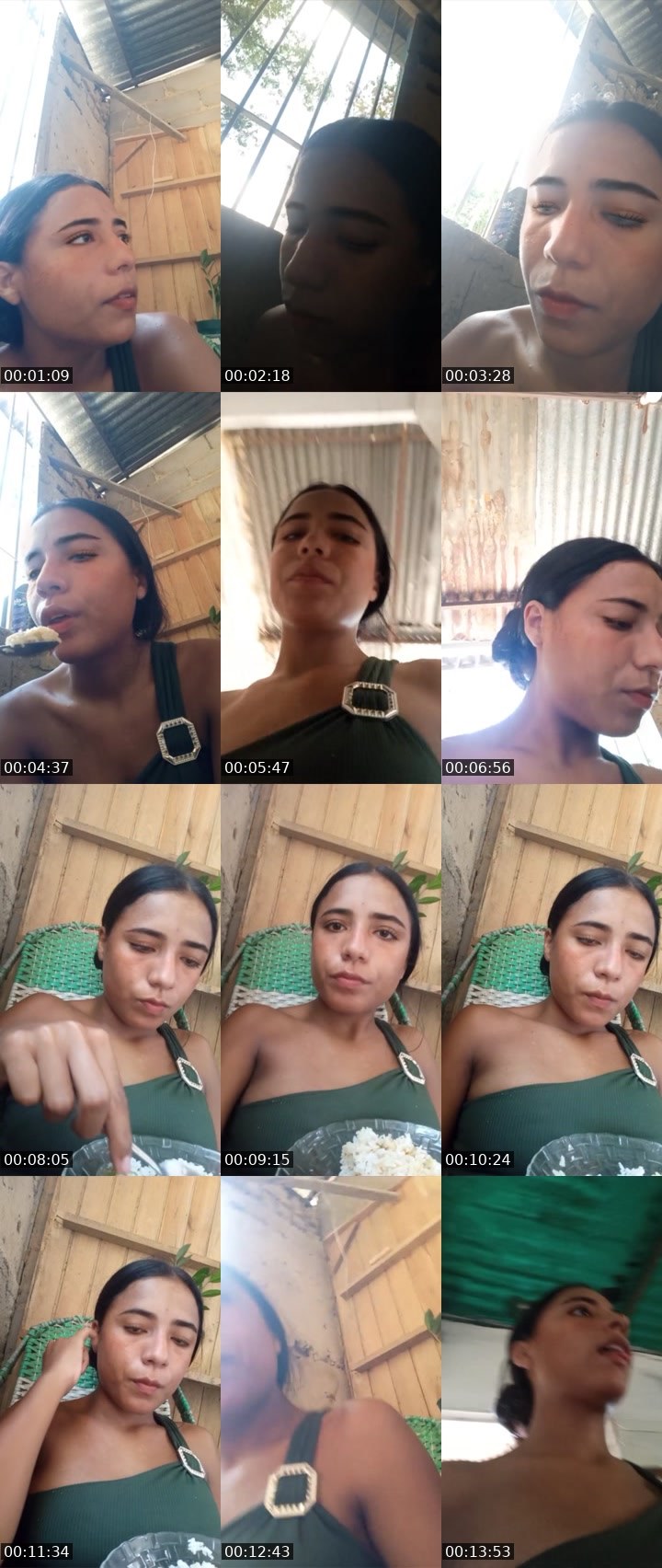 Contact-sheet preview of 👑⃤franchezca's Liveme recording