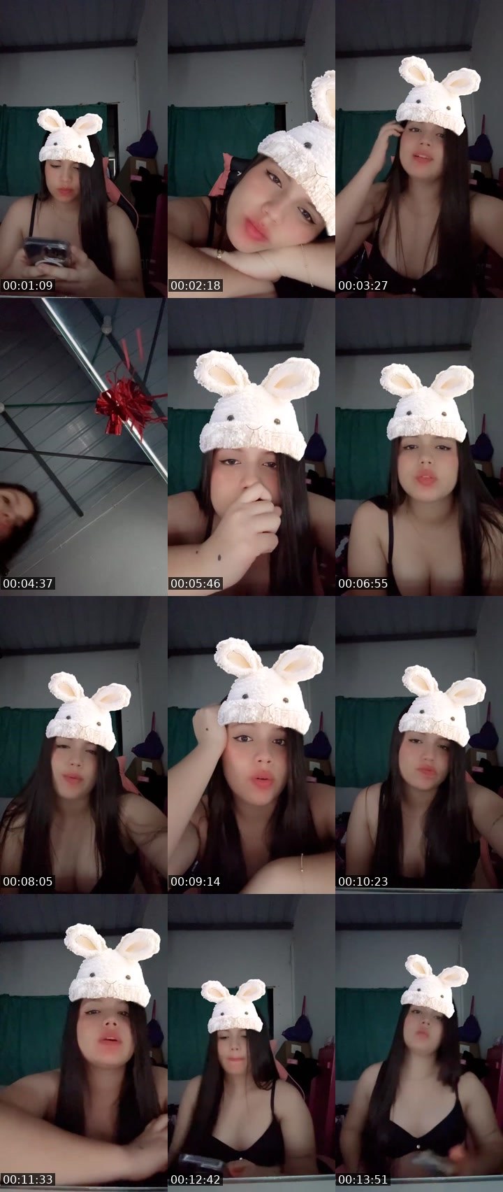 Contact-sheet preview of 🌐🌸🧸's Liveme recording