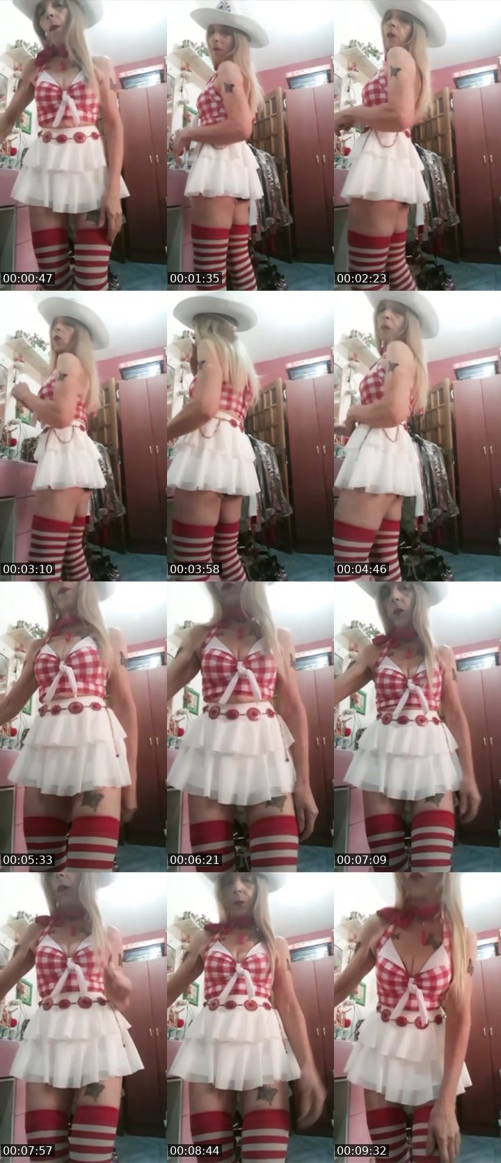 Contact-sheet preview of Barbie Amely's Liveme recording