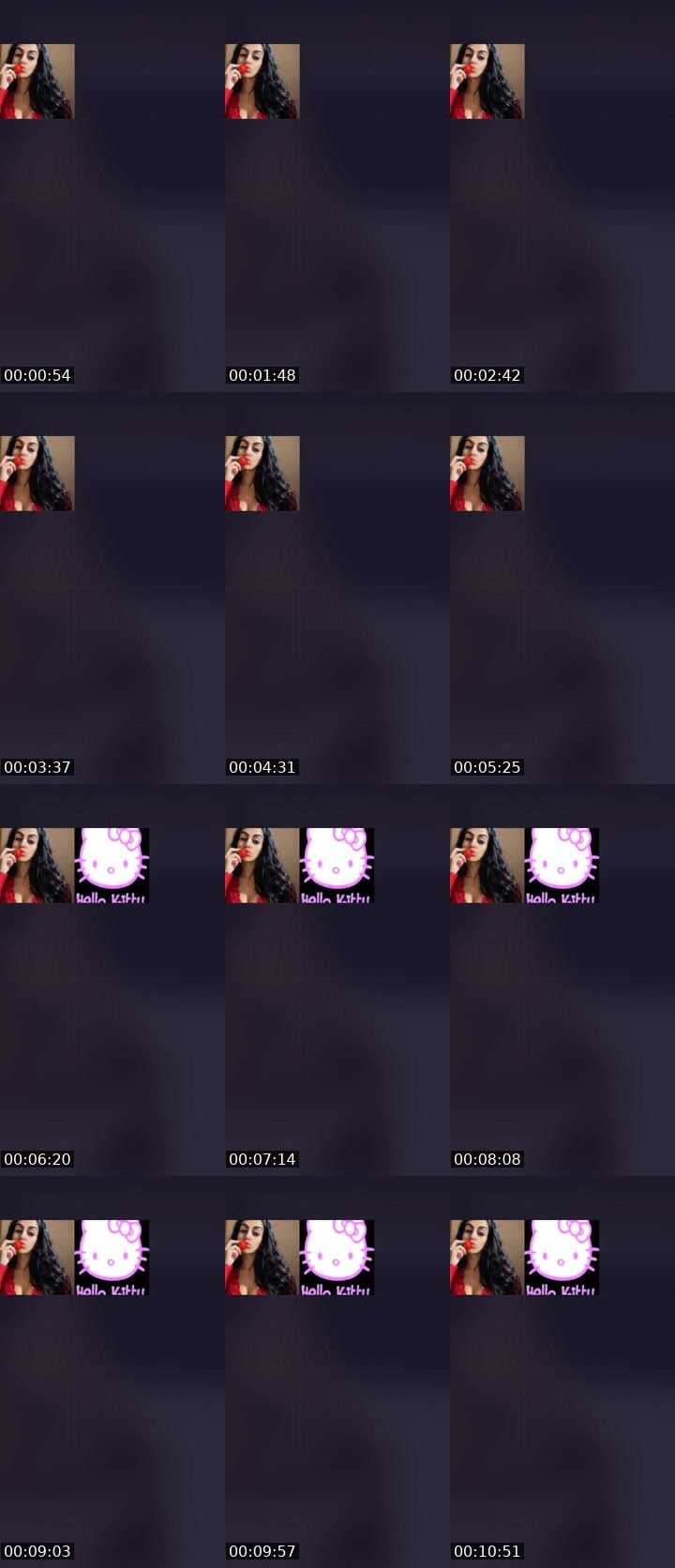 Contact-sheet preview of 𝐌𝐘𝐒𝐓𝐄𝐑𝐘 🐝's Liveme recording