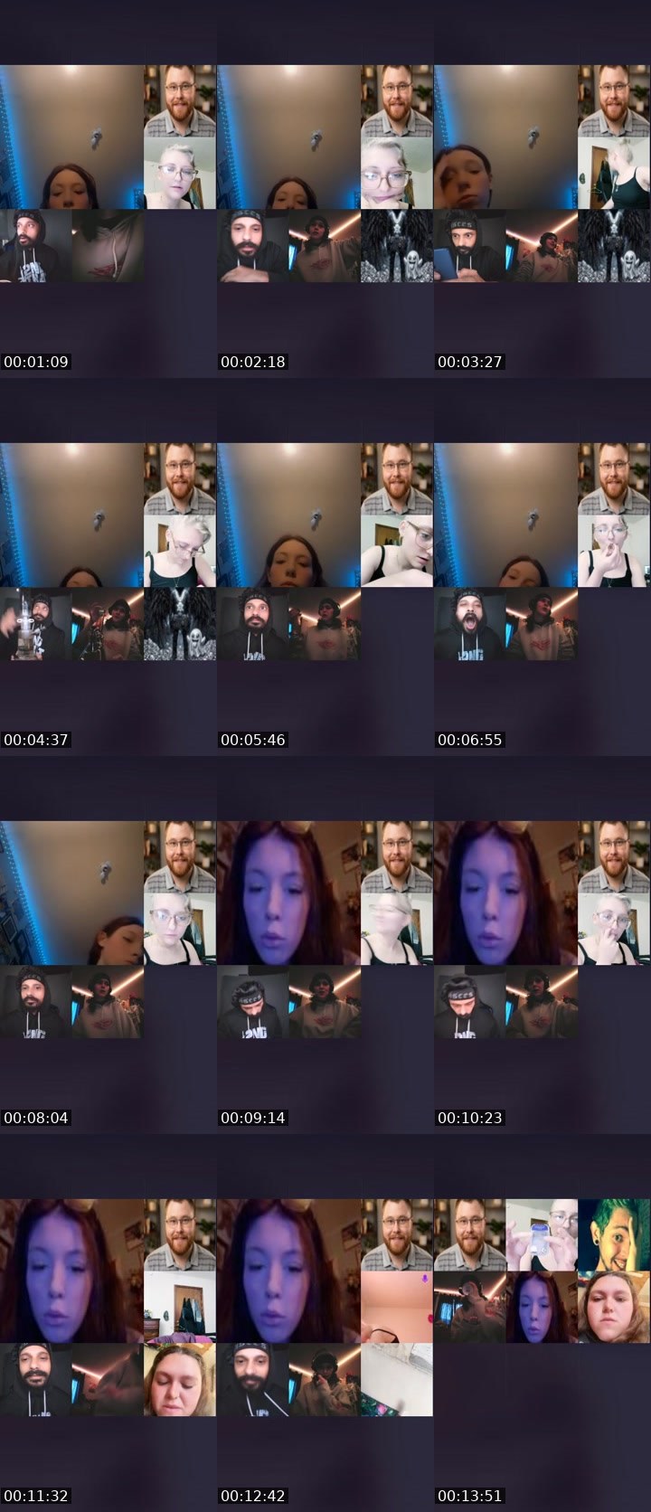 Contact-sheet preview of 420MåMåGhð§†ï's Liveme recording