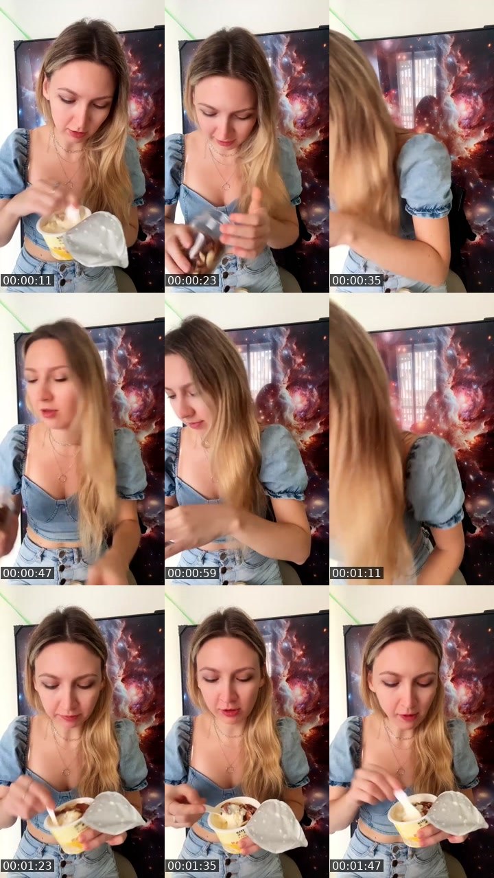 Contact-sheet preview of ♥️EvA🇷🇺's Liveme recording