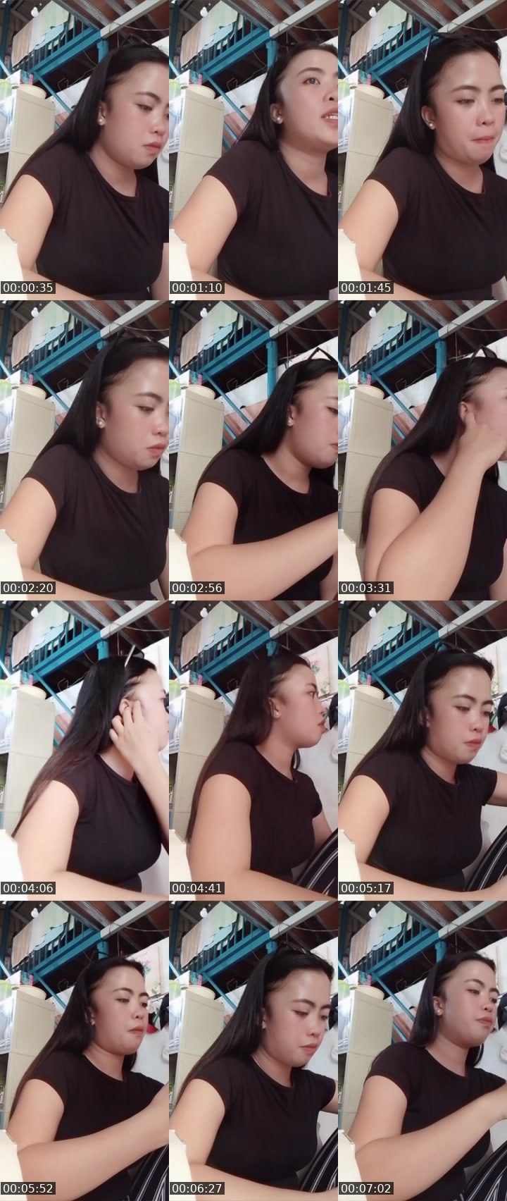 Contact-sheet preview of ㋡👸Ramiyah🦄's Liveme recording