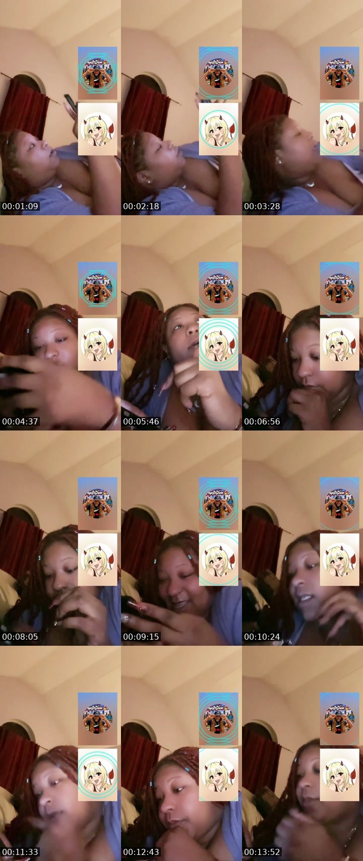 Contact-sheet preview of 6shotnaee_'s Liveme recording