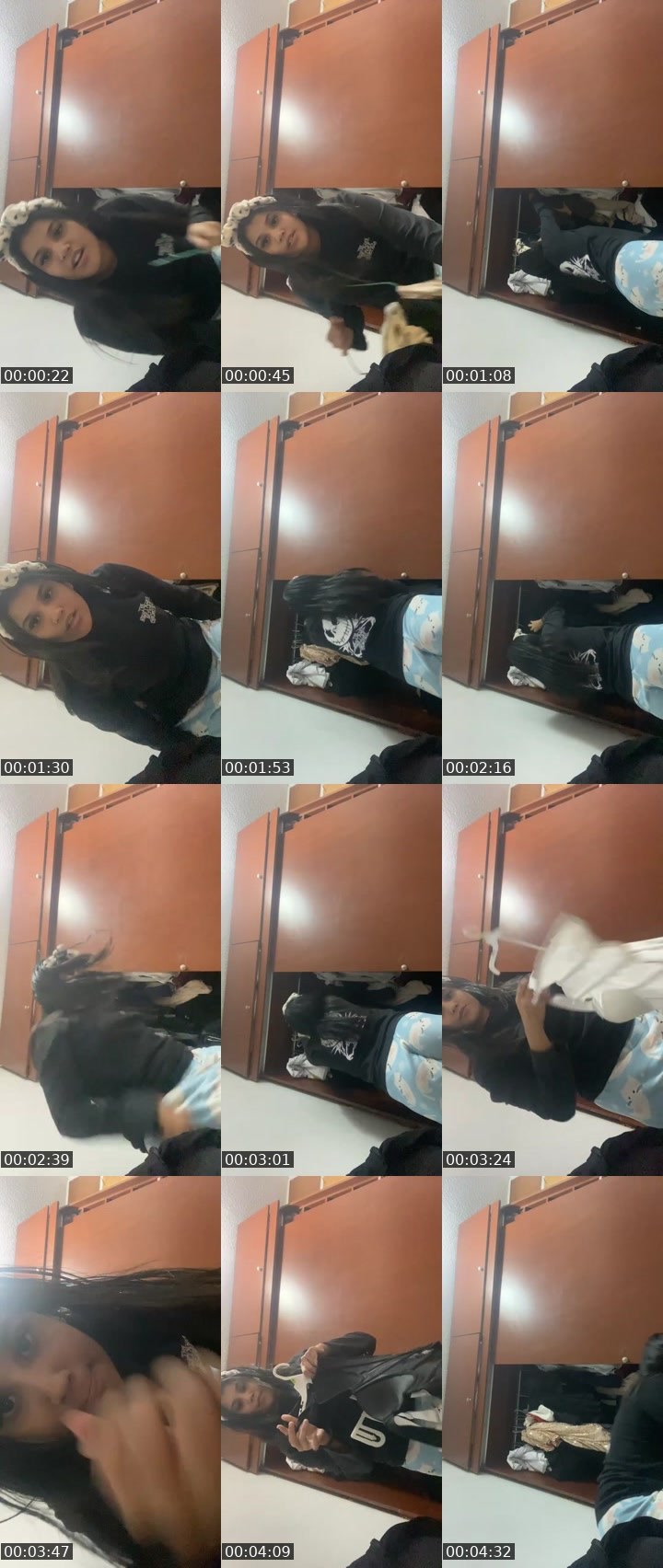 Contact-sheet preview of 𝓕𝓮𝓻 🌔's Liveme recording