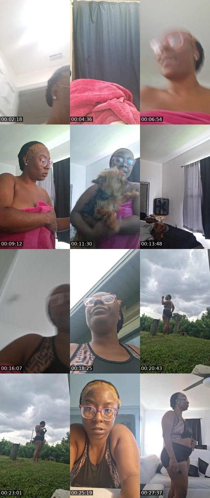 Contact-sheet preview of Issabella Watson LMJ's Liveme recording