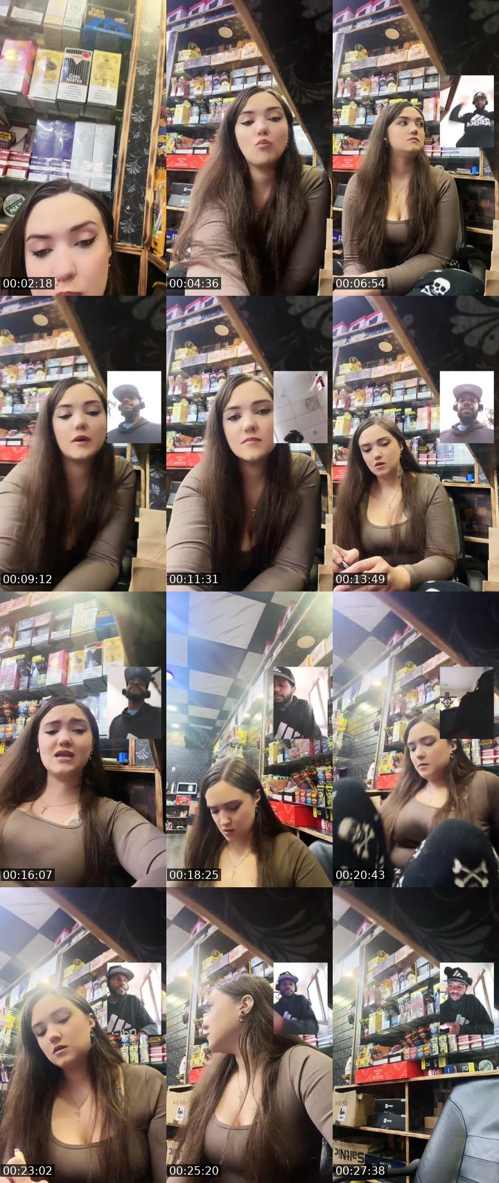 Contact-sheet preview of 𝙏ᵃլ🍯's Liveme recording