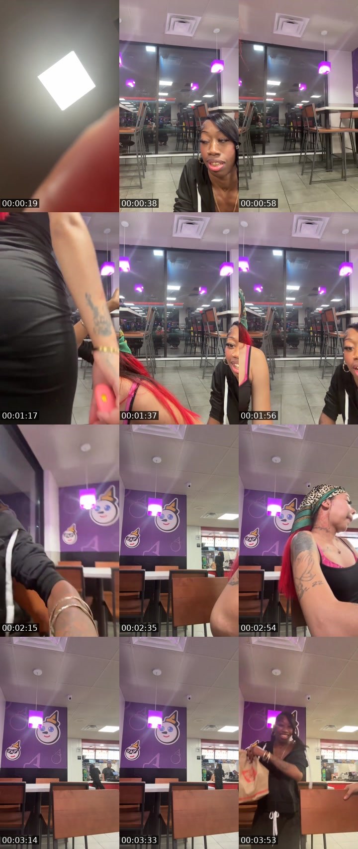 Contact-sheet preview of Dreamer-351026039's Liveme recording