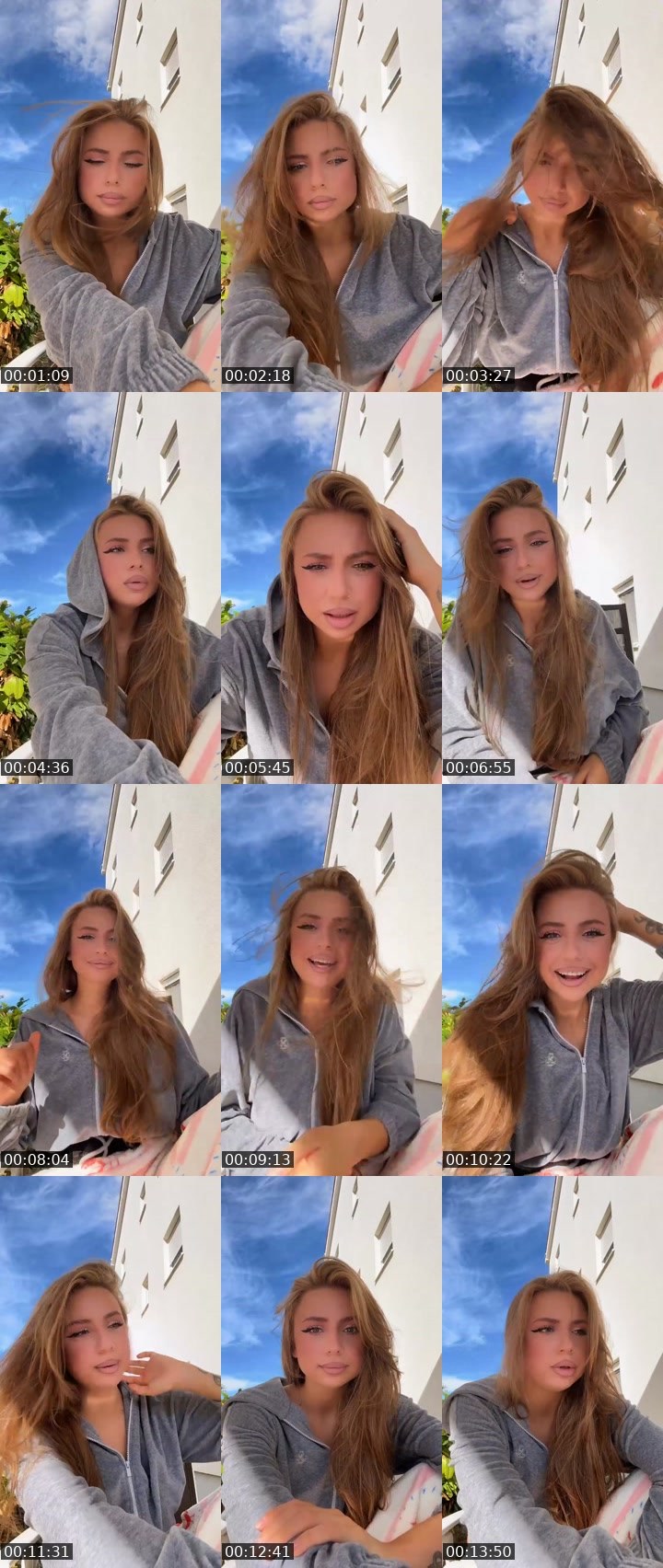 Contact-sheet preview of SavAnna🎀's Liveme recording
