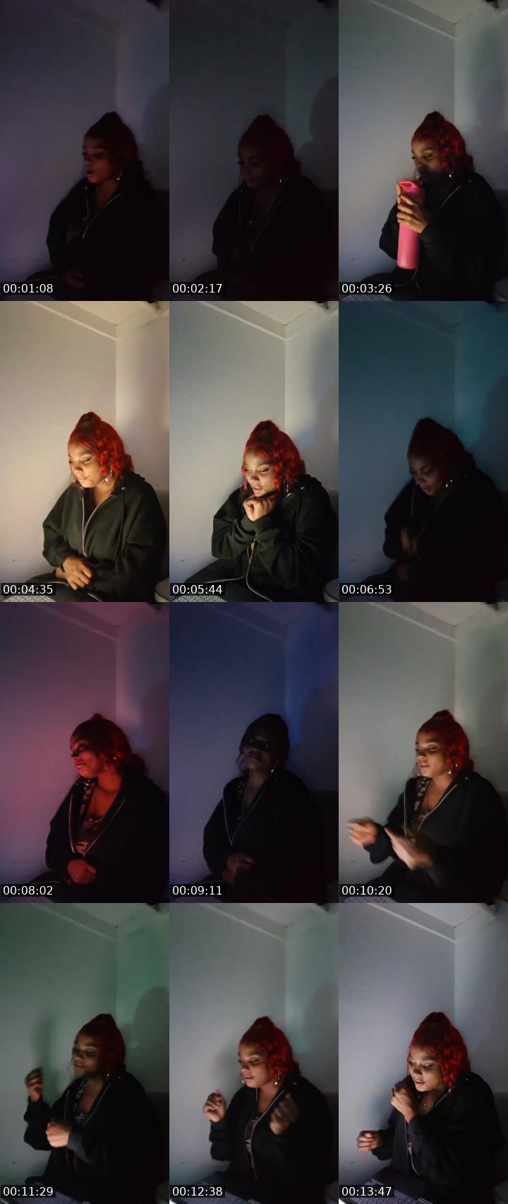 Contact-sheet preview of Ms🌐OmniMonae's Liveme recording
