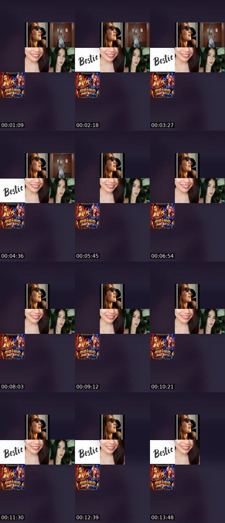 Contact-sheet preview of 🥨 Jam🍓🫐's Liveme recording