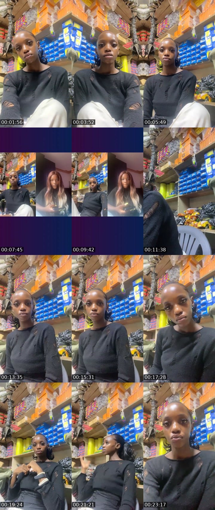 Contact-sheet preview of Jorah's Liveme recording