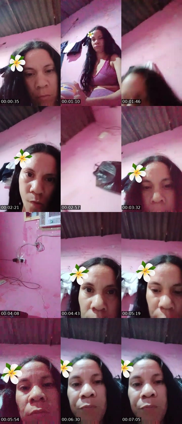 Contact-sheet preview of María ✨💫❤️'s Liveme recording