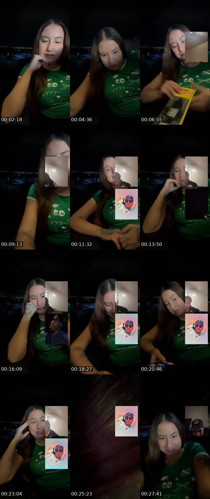 Contact-sheet preview of 🤍MightyWoman✝️'s Liveme recording