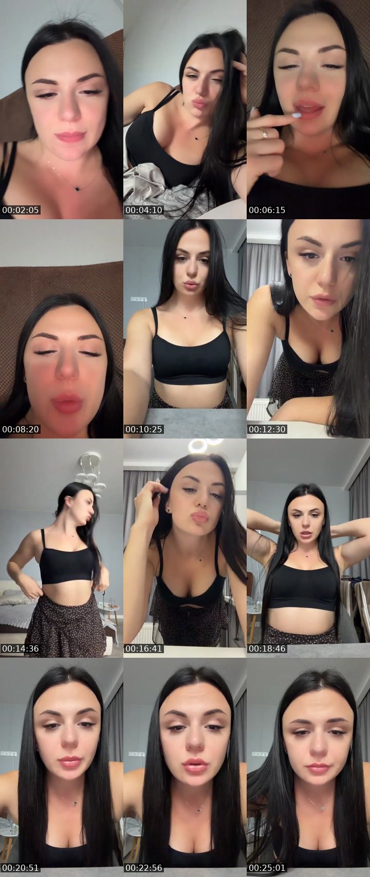 Contact-sheet preview of Dashulya🤍's Liveme recording
