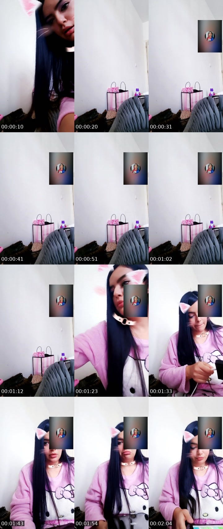 Contact-sheet preview of 👑⃤Yคritah🌸's Liveme recording